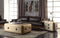 Jennavieve Coffee Table, Gold Aluminum